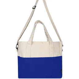 RAK DESIGNS Unisex Colourblocked Structured Tote Bag image 2