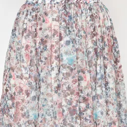 Cation Women Multicoloured Printed Flared Midi Skirt image 5