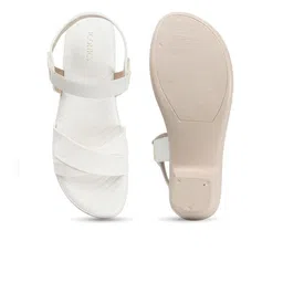 ICONICS Women Textured Block Heels Sandals image 2