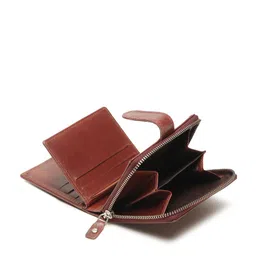 Teakwood Leathers Set Of 2 Men Reversible Leather Belt & Wallet Gift Set image 3