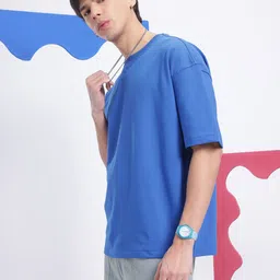 Aeropostale Typography Printed Drop-Shoulder Sleeves T-Shirt image 2