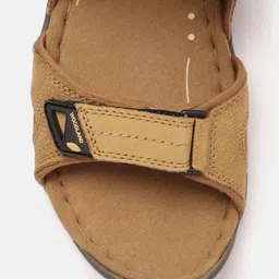 Woodland Men Nubuck Leather Textured Comfort Sandals image 4