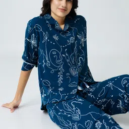I like me Floral Printed Pure Cotton Night suit-picture-38