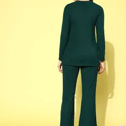 ETC Women Solid Co-Ords Set image 2