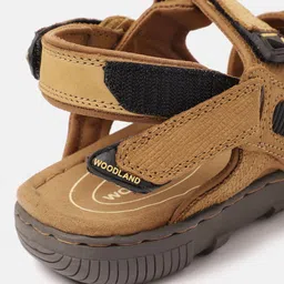 Woodland Men Nubuck Leather Textured Comfort Sandals image 2