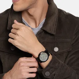 WROGN Men Olive Green Analogue Watch WRG00045D image 3