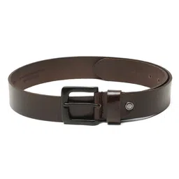 Teakwood Leathers Set Of 2 Men Textured Leather Belt & Wallet Gift Set image 2