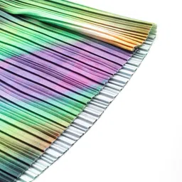 Boohoo Women Abstract Plisse Flared Trousers image 4