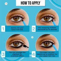 SUGAR POP 16 Hour Stay Waterproof Longwear Kajal 0.3 g - Black 01 image 5