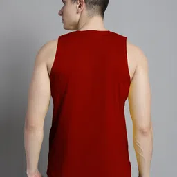 FBAR Pack of 2 Pure Cotton Innerwear Vests FB-AE-14-16-S image 2