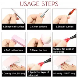 ROSALIND UV LED Light to Cure Gel Pen Nail Polish 5 ml - Shade 09 image 3