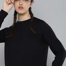 Skechers Women Solid T-shirt-image-80