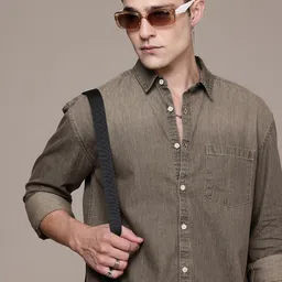 The Roadster Life Co. Relaxed Fit Pure Cotton Casual Shirt-picture-26