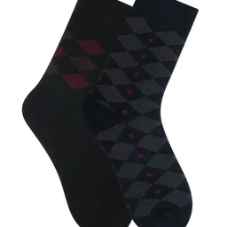 Bonjour Pack Of 2 Men Multi Premium Woolen Socks image 2