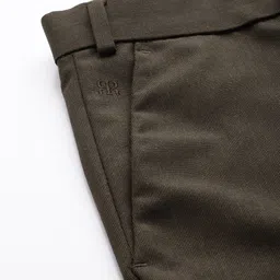 Raymond Men Textured Slim Fit Formal Trousers image 5