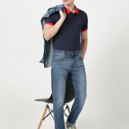 Lee Light Blue Cotton Slim Fit Jeans image 5