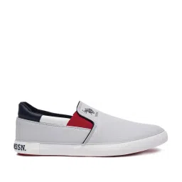 U.S. Polo Assn. Men's BRENKIN Grey Loafers image 1