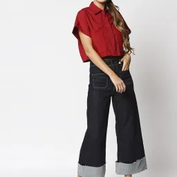 Remanika Red Pure Cotton Shirt image 5