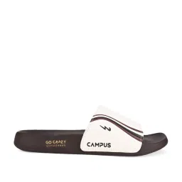 Campus Men's White Slides image 1