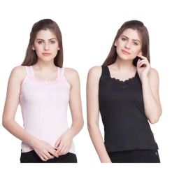 Dollar Missy Black & Pink Camisole Pack of - 2-picture-44