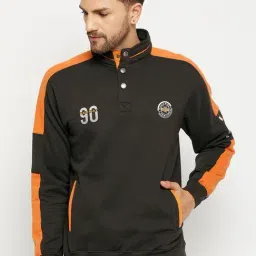 Duke Military Regular Fit Self Pattern Sweatshirt-picture-15