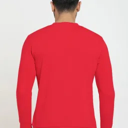 Bewakoof Red Regular Fit Printed Sweatshirts image 2