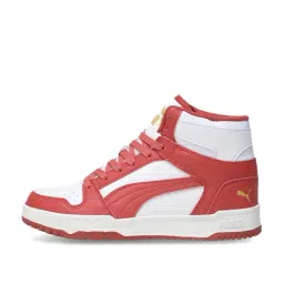 Puma Kids RBD Game White Mid Youth Ankle High Sneakers image 3