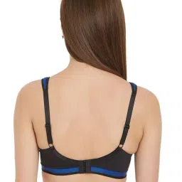 Soie Multicolor Non Wired Padded Sports Bra - (Pack Of 2) image 2