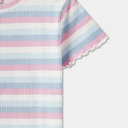 R&B Kids Multi Striped Regular Fit Top image 3