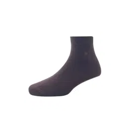 Louis Philippe Brown Cotton Socks (Pack of 3) image 2