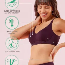 Enamor Purple Bra image 5