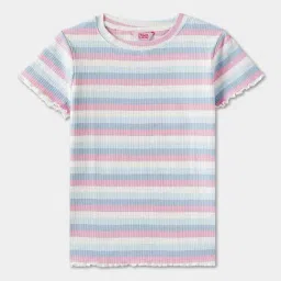 R&B Kids Multi Striped Regular Fit Top-picture-24