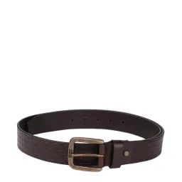 Levi's Brown Leather Waist Belt for Men image 1
