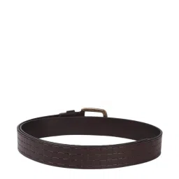 Levi's Brown Leather Waist Belt for Men image 2