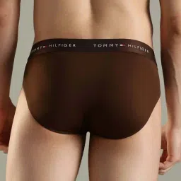 Tommy Hilfiger Brown Regular Fit Briefs image 2