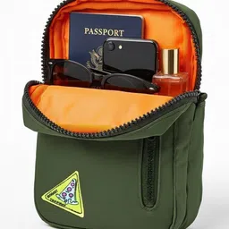 MONKEY TROOPERS Sling Bag with Applique image 4