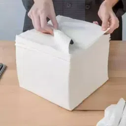 Texam Premium Soft Napkin 27x30 cm 1 Ply 100 Sheets White, TPSN_27x30_1 (Pack of 3) image 2