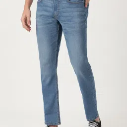 Lee Blue Cotton Slim Fit Jeans image 3