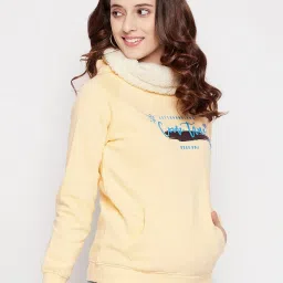 Duke Yellow Printed Sweatshirt image 3