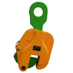Finbeat Plate Lifiting Clamps Vertical Load Capacity 10 Ton (10000 Kg) Mild Steel Yellow and Green for Lifting, (Pack of 5)-picture-23