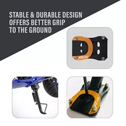 Allextreme Bike Stand Extender Pad Support Plate for Parking of Yamaha R15, ALL-STD015 image 4
