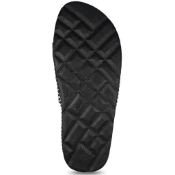 Pampy Angel Men's Jet Black Casual Slides image 4