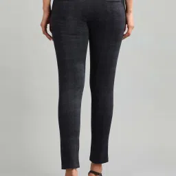 Aurelia Grey Chequered Chinos image 2