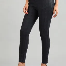 Aurelia Grey Chequered Chinos image 3