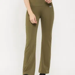 Clovia Olive Yoga Pants image 1