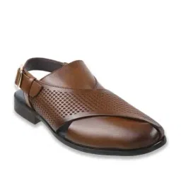 J. Fontini by Mochi Tan Back Strap Sandals image 2