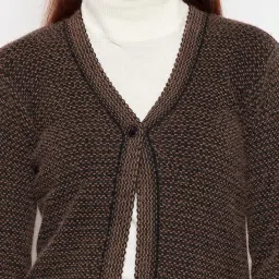 Duke Brown Printed Sweater image 5