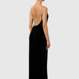 Forever New Costanza Petite Diamante Velvet Jumpsuit image 2