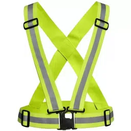 GENERIC High Visibility Protective Vest Gear Safety Reflective Jacket Green 35 cm Length-picture-11