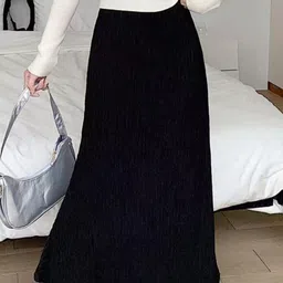 StyleCast Opaque A-Line Straight Maxi Skirt image 2